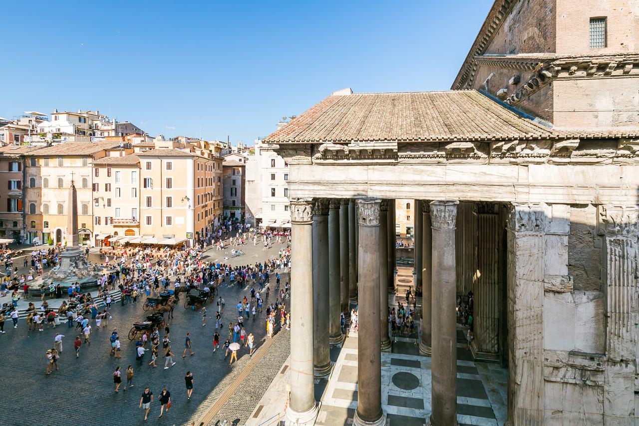 Villa Luxurious Loft Facing The Pantheon à Rome Extérieur photo